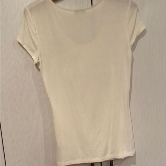 Chic Cream Embellished Top by - Picture 6 of 6